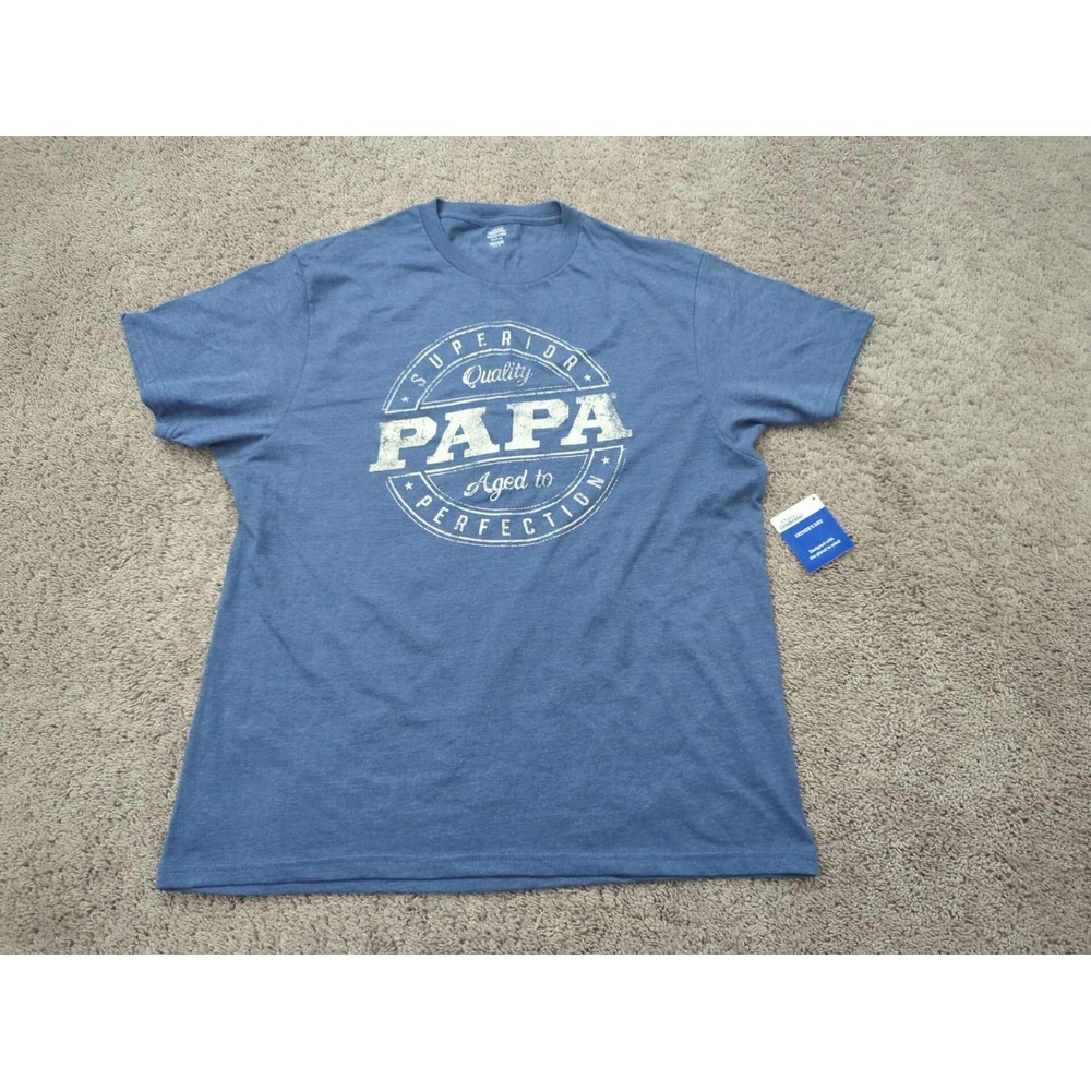 Father's Day Papa T Shirt‎ Mens XL Cotton Blend Celebrate! Father's Day
